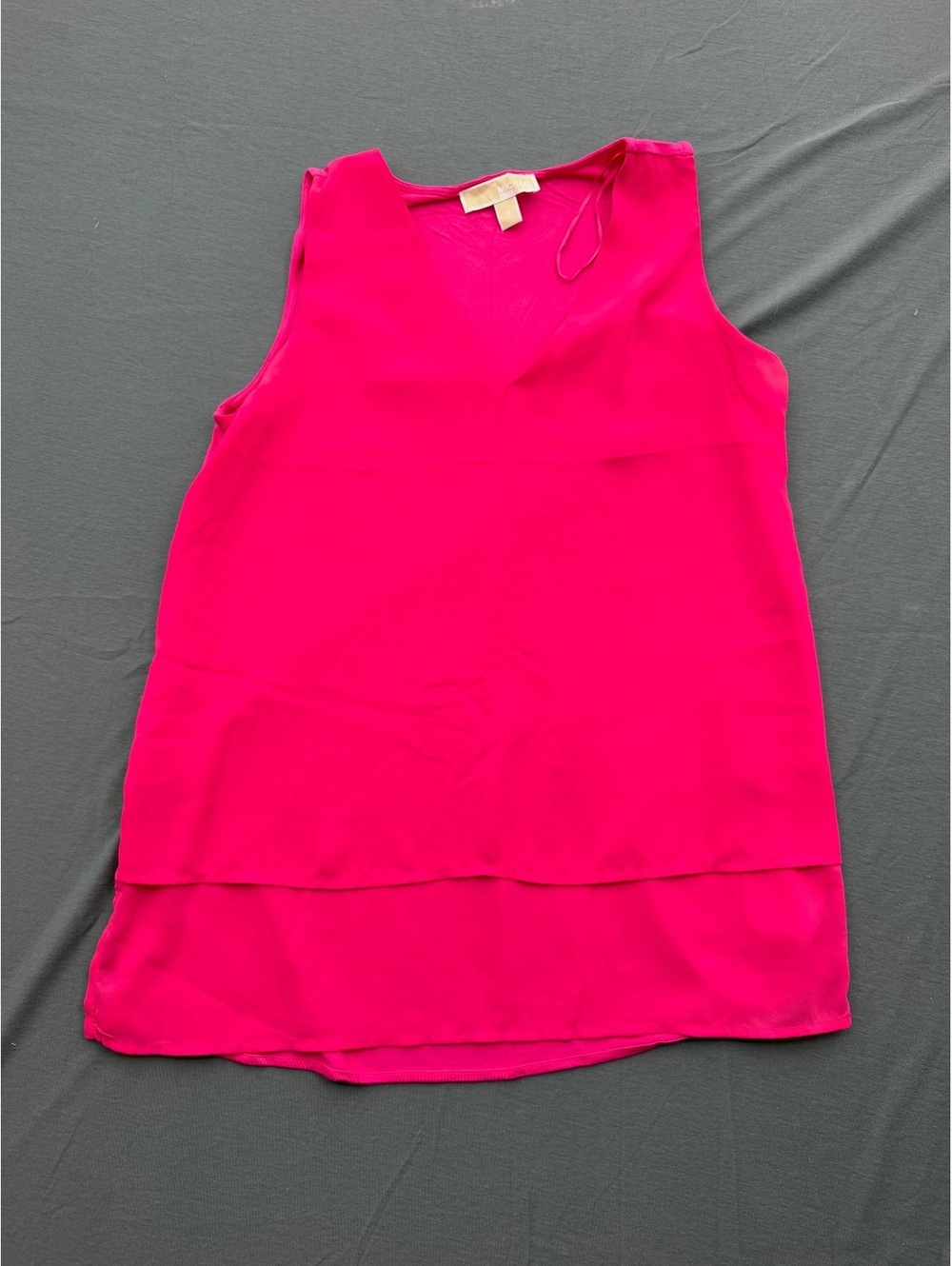 Michael Michael Kors pink sleeveless blouse M